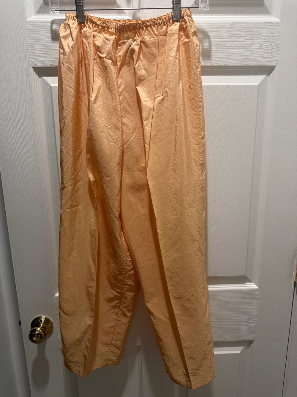 Elastic-Waist Pants Silk XS